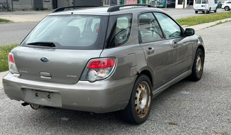 SUBARU IMPREZA 2006 2.5 4CYL full